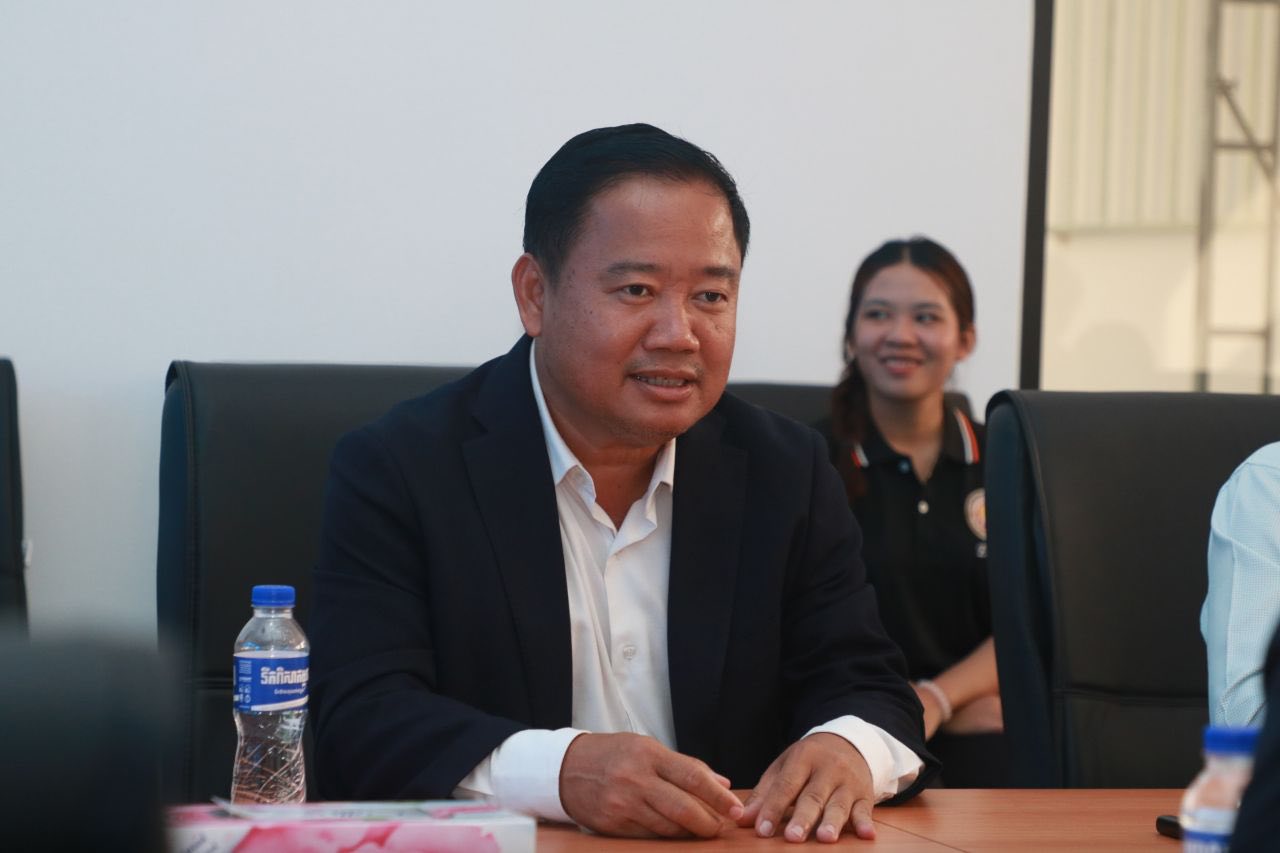 សាកលវិទ្យាល័យជាតិ​ជា​ស៊ី​មកំចាយមារ បានទទួល គណៈប្រតិភូ មកពី ChildFund Korea, Wonders International Cambodia, និងមជ្ឈមណ្ឌលជាតិបណ្តុះធុរកិច្ចថ្មីនៃកម្ពុជា (NICC) | National University of CheaSim Kamchaymear hosted a delegation from ChildFund Korea, Wonders I